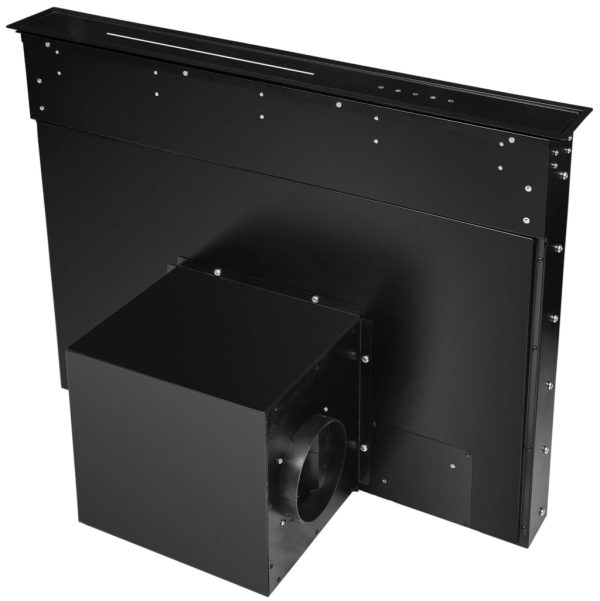 Ciarko Design Moondraft 90 cm fekete pultból kiemelkedő páraelszívó - Image 5