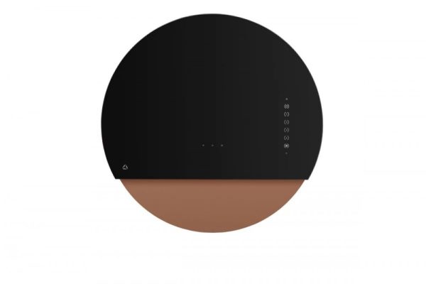 Ciarko Design ECLIPSE Rose Gold / fekete fali páraelszívó