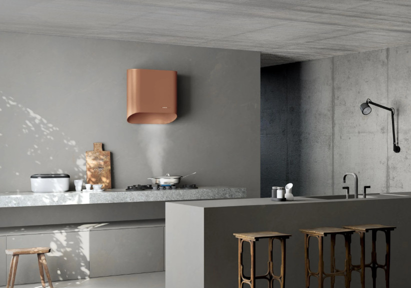 Ciarko Design SIMPLE 60 cm rose gold fali páraelszívó - Image 4