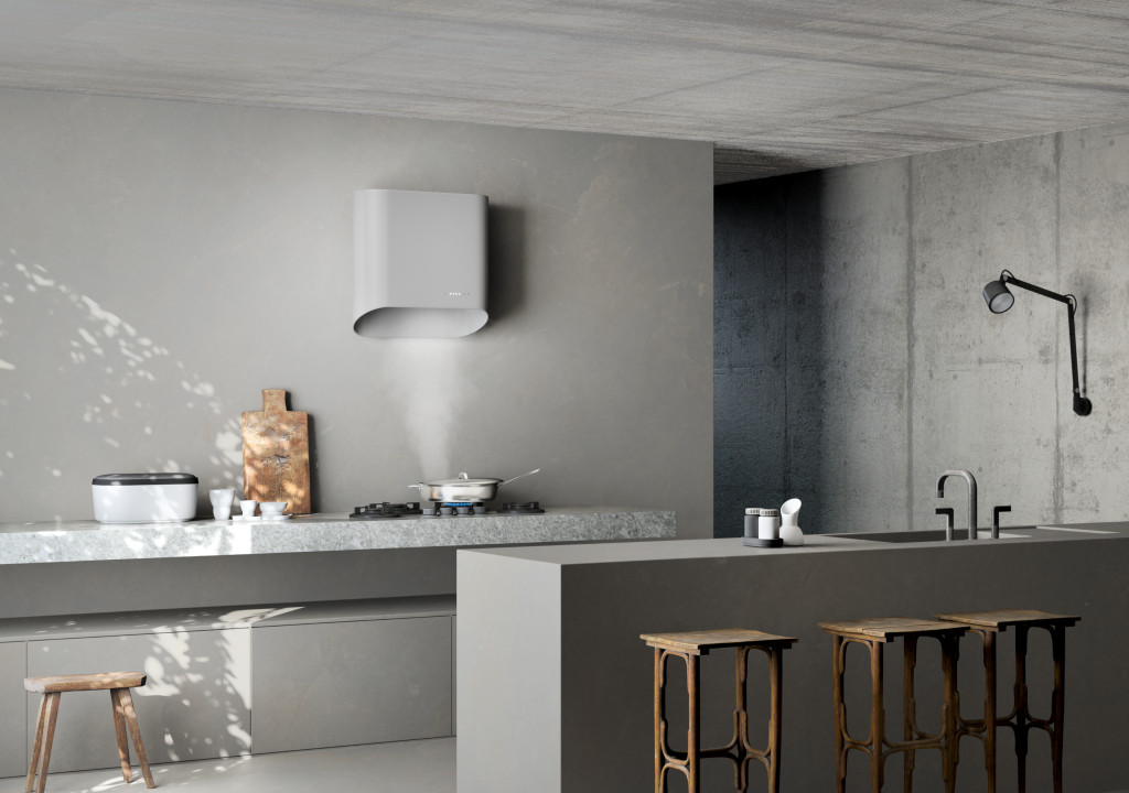 Ciarko Design SIMPLE 60 cm ezüst fali páraelszívó - Image 4