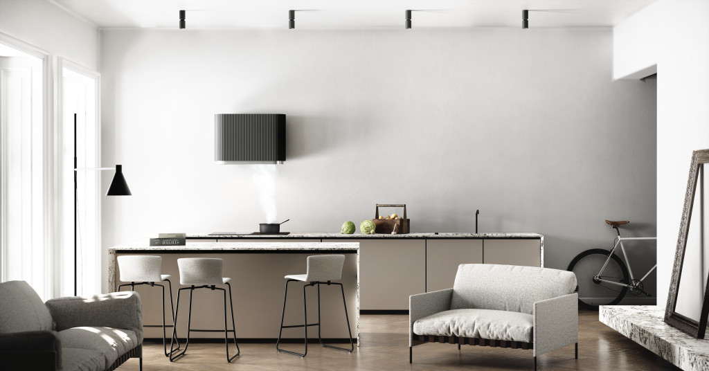 Ciarko Design MONO 60 cm fekete fali páraelszívó - Image 2