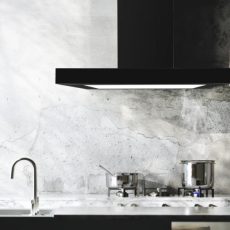 Ciarko Design T-Light 60 cm fekete fali páraelszívó