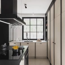 Ciarko Design MINIMAL 2 120 cm fekete sziget páraelszívó