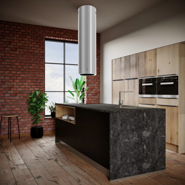 Ciarko Design Tubus W Long Inox sziget páraelszívó - Image 2