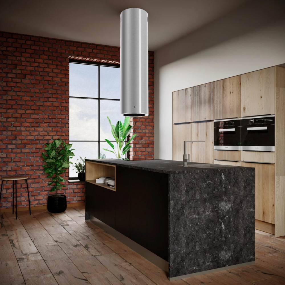 Ciarko Design Tubus W Long Inox sziget páraelszívó - Image 2