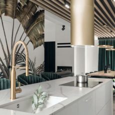 Ciarko Design Tubus W Gold sziget páraelszívó