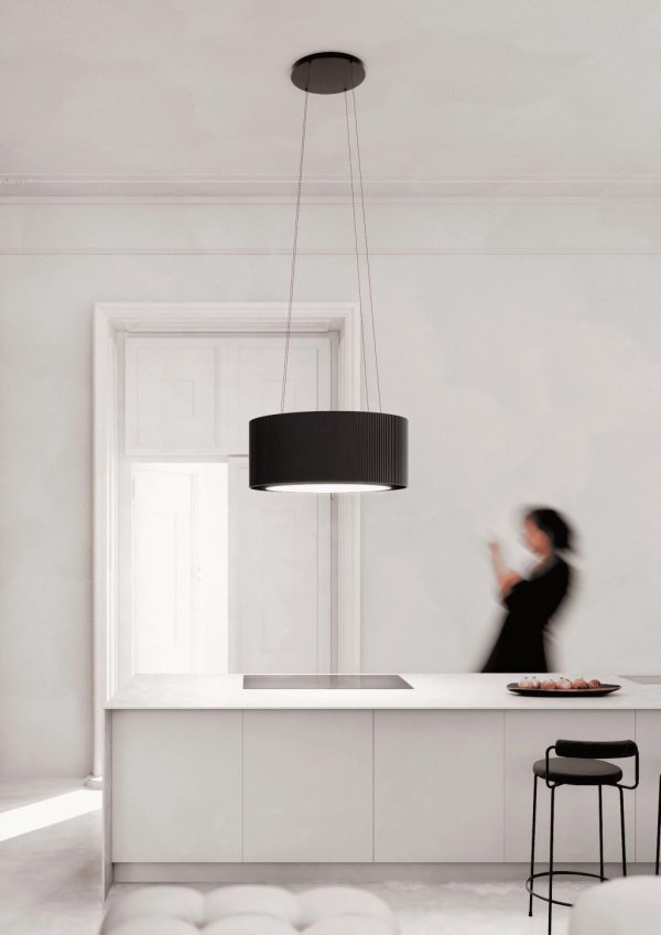 Ciarko Design Mono Light 60 fekete sziget páraelszívó - Image 2