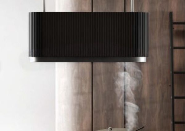 Ciarko Design MONO W 90 cm fekete/fekete sziget páraelszívó