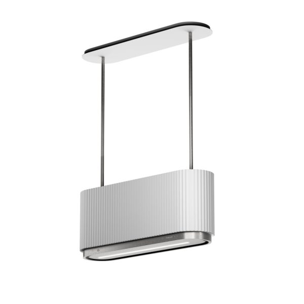Ciarko Design MONO W 90 cm fehér sziget páraelszívó