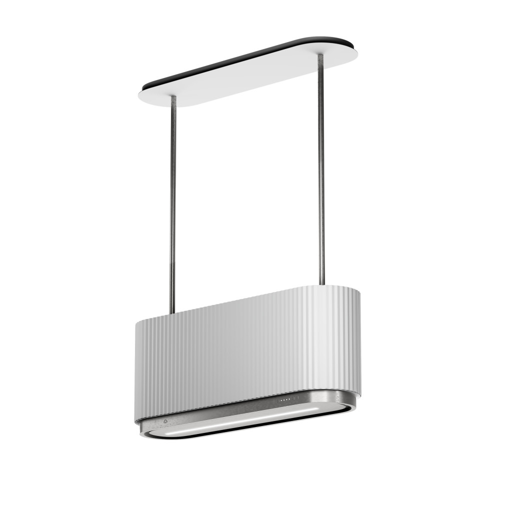 Ciarko Design MONO W 90 cm fehér sziget páraelszívó