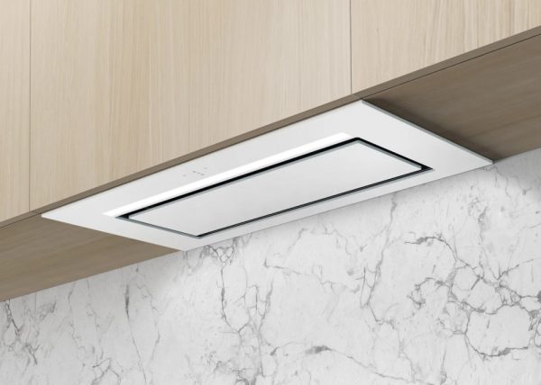 Ciarko Design AURA 55 cm fehér üveg beépíthető páraelszívó - Image 2