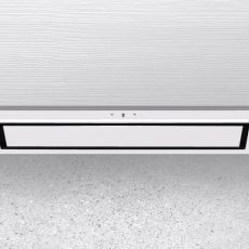 Ciarko Design AURA 74 cm fehér üveg beépíthető páraelszívó