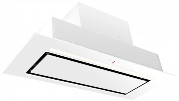 Ciarko Design AURA 74 cm fehér üveg beépíthető páraelszívó - Image 2
