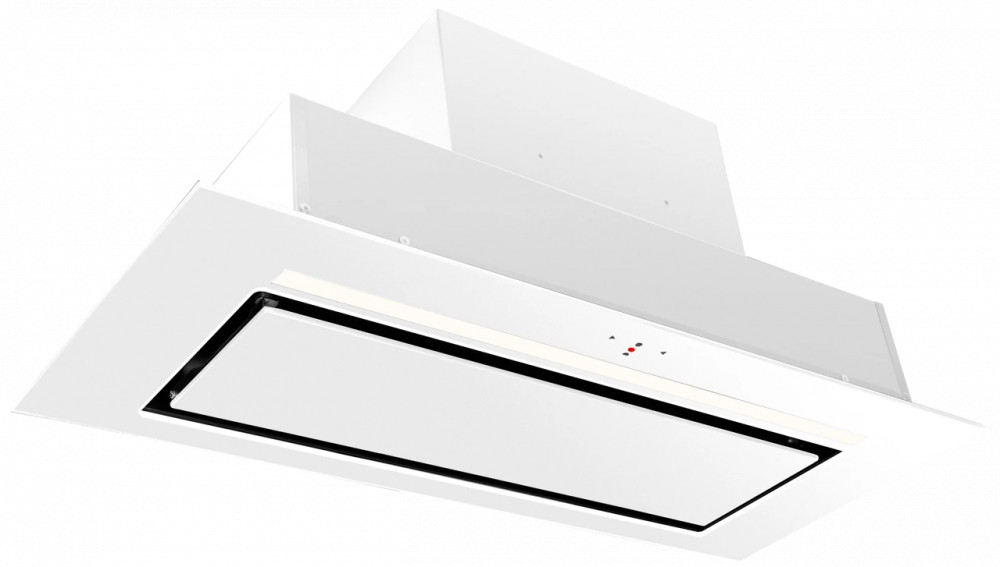 Ciarko Design AURA 74 cm fehér üveg beépíthető páraelszívó - Image 2