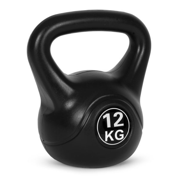 Kettlebell 12 kg fekete - Image 3