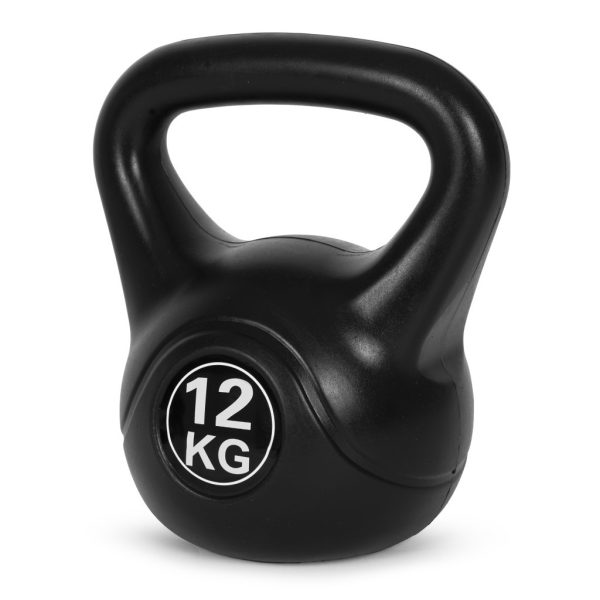 Kettlebell 12 kg fekete - Image 4