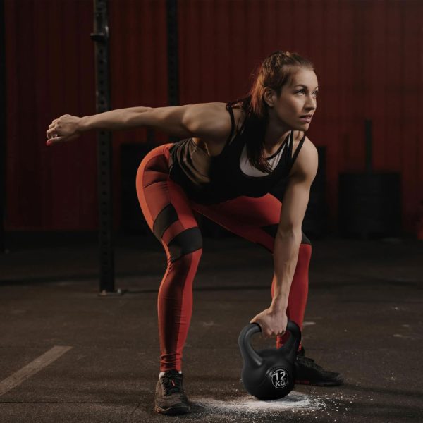 Kettlebell 12 kg fekete - Image 7