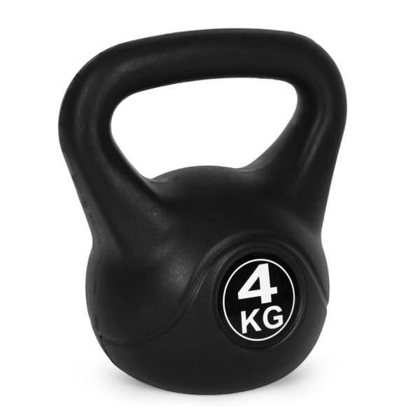 Kettlebell 4 kg fekete - Image 3