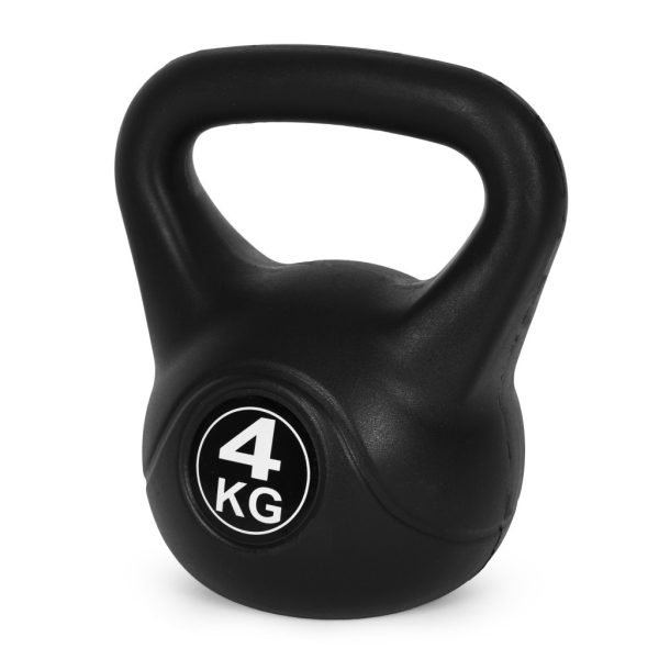 Kettlebell 4 kg fekete - Image 4