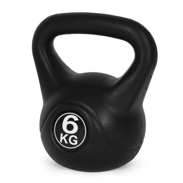 Kettlebell 6 kg fekete - Image 4