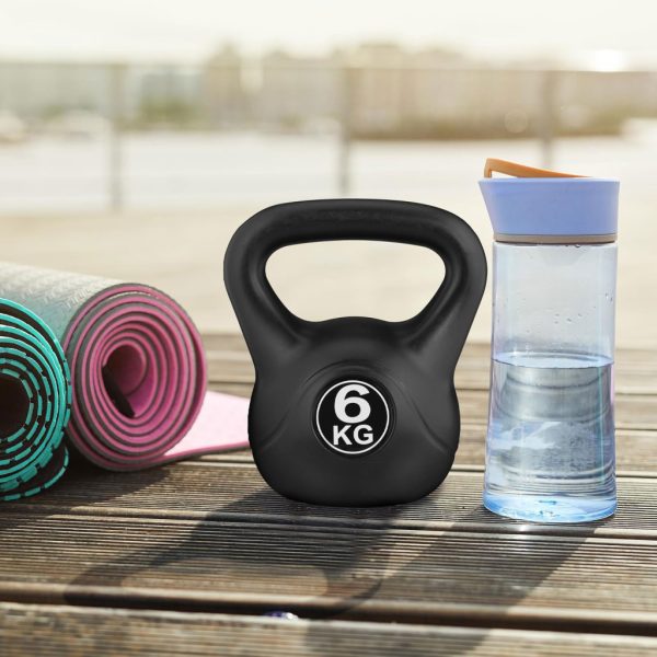 Kettlebell 6 kg fekete - Image 8
