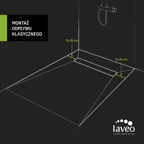 LAVEO SLIM folyóka 900 mm, fekete - Image 2