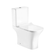 Nile monoblokkos kompakt WC hátsó kifolyással soft close ülőkével - CY030-P