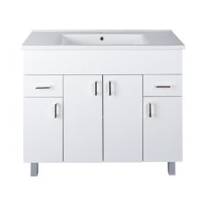 Viva STYLE Ekonomik PLUS 100 lábon álló fürdőszobabútor Sanovit Atria 9100 mosdóval - 100 x 45,5 cm