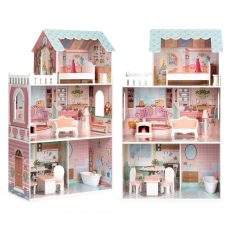 Barbie babaház bútorral