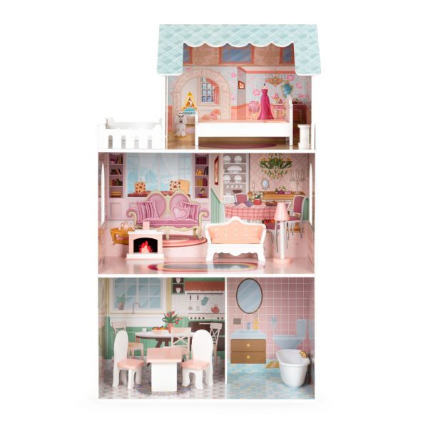 Barbie babaház bútorral - Image 2