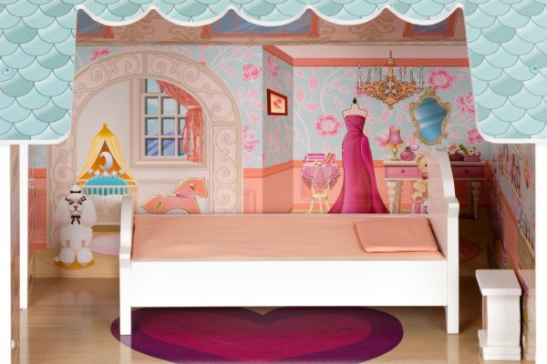Barbie babaház bútorral - Image 8