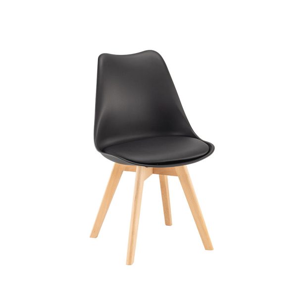 Silla étkezőszék 4 db fekete színben - Image 5