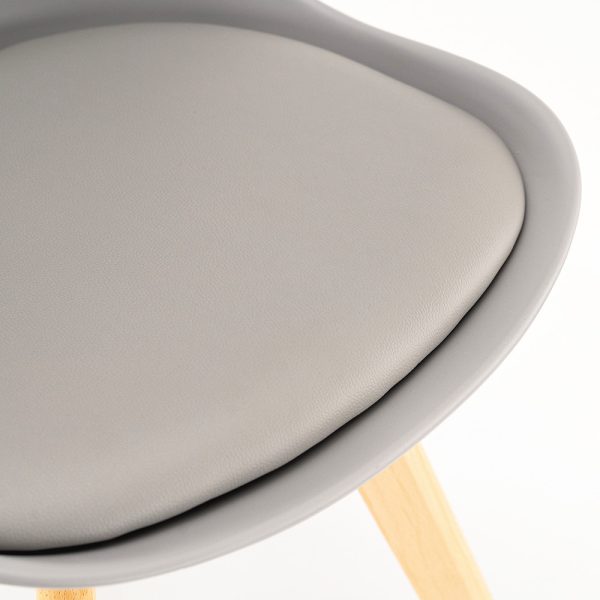 Silla étkezőszék 6 db szürke színben - Image 9