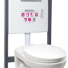 Doris Pacific CH falba építhető WC tartály szett