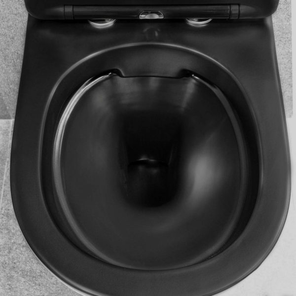 Delos Black Duofix Delta B falba építhető WC tartály szett - Image 4