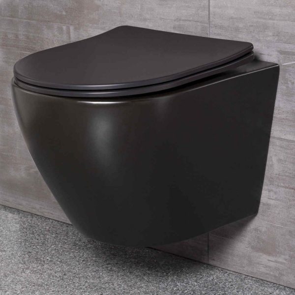 Delos Black Duofix Delta B falba építhető WC tartály szett - Image 5