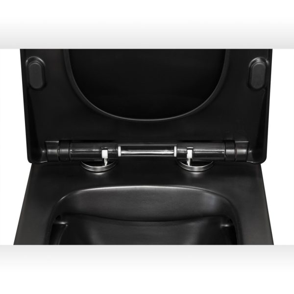 Tinos Black Duofix Delta B falba építhető WC tartály szett - Image 5