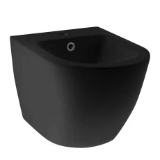 Kerra Delos BLM fali bidé matt fekete - DELOS-BLM-BIDET