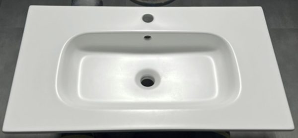 Eros NEW THIN - beépíthető mosdó - 81 x 46 cm