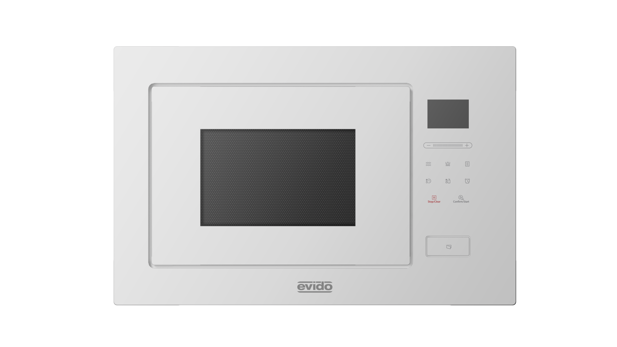 EVIDO COMFORT 45MW beépíthető mikrohullámú sütő, 25 l, érintőszenzor, fehér