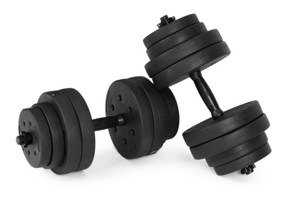 Állítható súlyzók 2x10 kg-os edzőkészlet 20 kg-os súlyzóval - Image 5