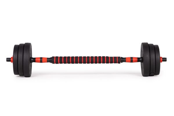 Állítható súlyzók 2x20 kg-os súlyzó szett 40 kg-os rúd - Image 4