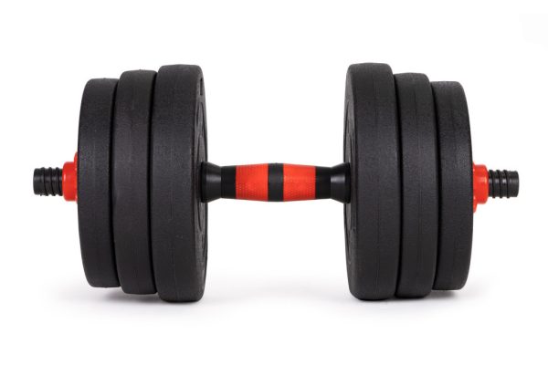 Állítható súlyzók 2x20 kg-os súlyzó szett 40 kg-os rúd - Image 8