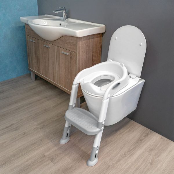 Lépcsős WC szűkítő szürke - Image 2