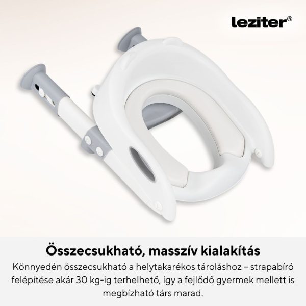 Lépcsős WC szűkítő szürke - Image 4