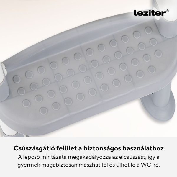 Lépcsős WC szűkítő szürke - Image 6