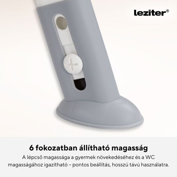 Lépcsős WC szűkítő szürke - Image 7