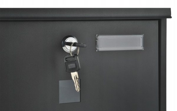 Két oldalról nyitható acél postaláda - Image 6
