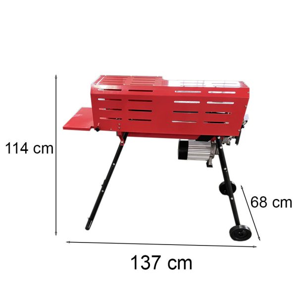 Vízszintes elektromos rönkhasító HY7T-520-II 2200W 7T - Image 3