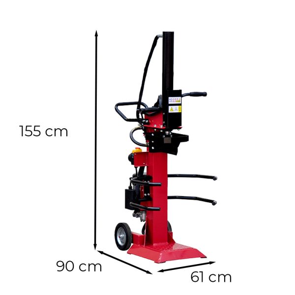 Függőleges elektromos rönkhasító HYV8T-V 3000W 8T - Image 3
